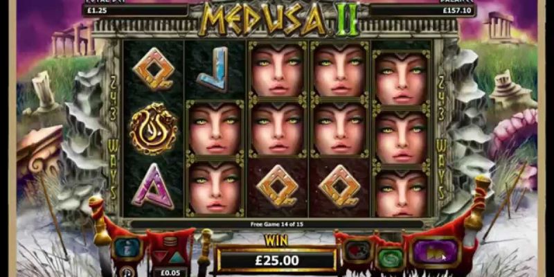 Medusa nằm trong danh sách các game quay hũ uy tín